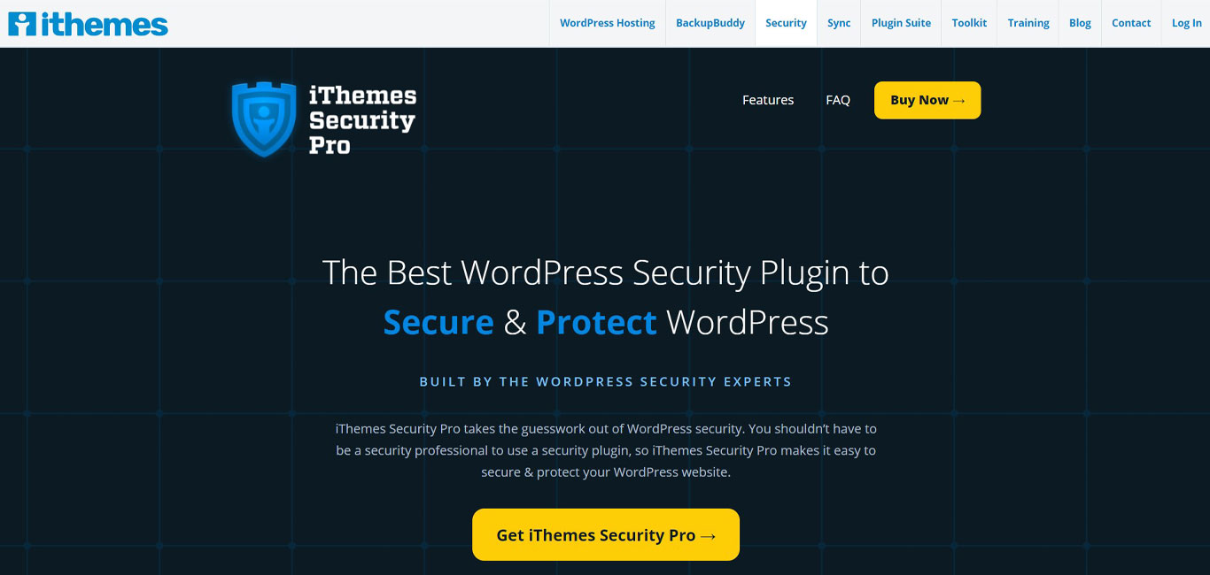 iThemes security plugin site