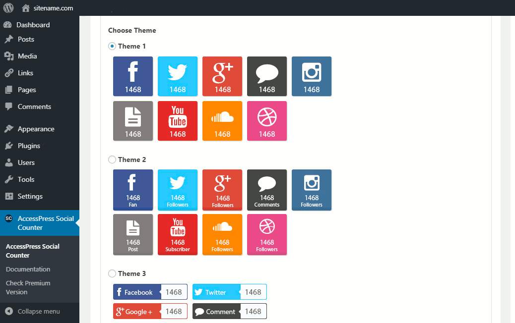 Accesspress Button Themes