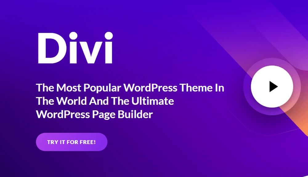 Divi WordPress page builder