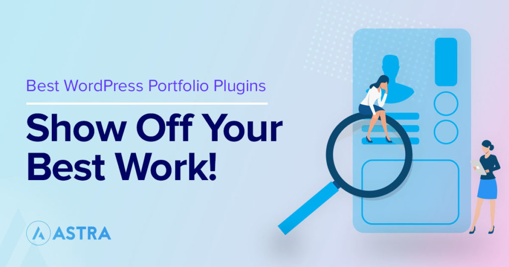 Best WordPress portfolio plugins featured image