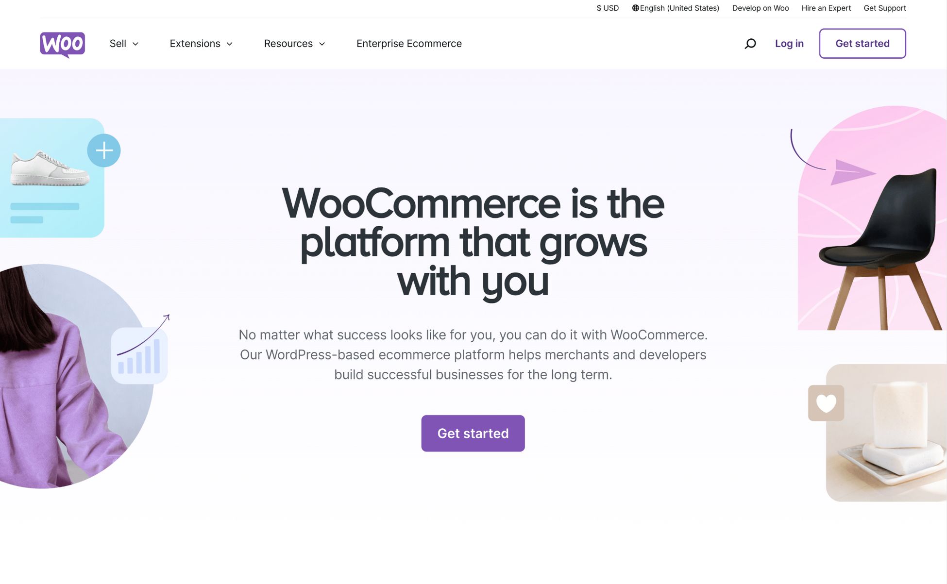 woocommerce homepage