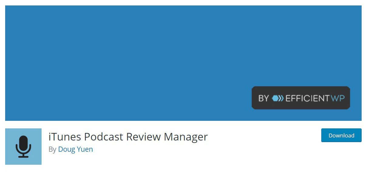 iTunes podcast plugin image