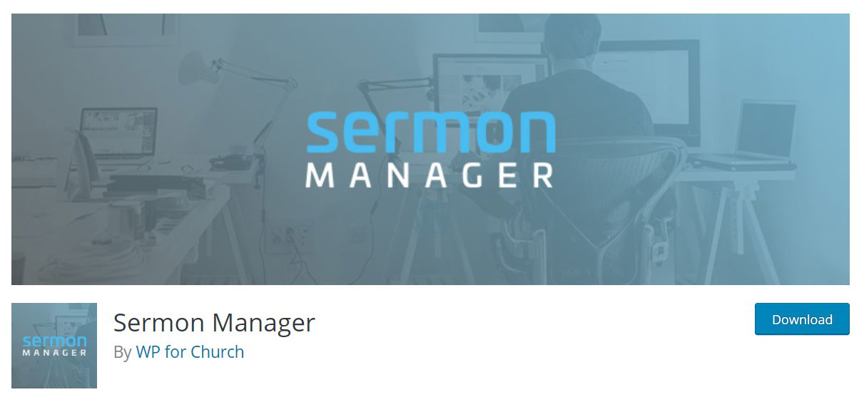 Sermon manager plugin image