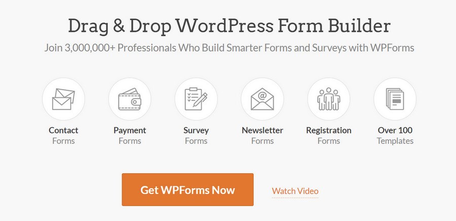 WPForms for registration