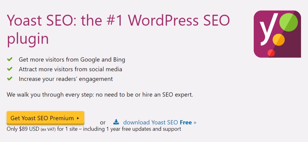 Yoast SEO plugin