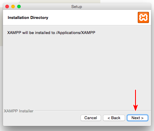 xampp installation on Mac 3