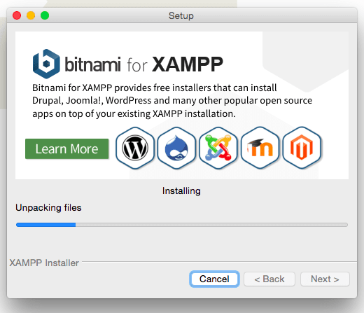 xampp installation on Mac 6