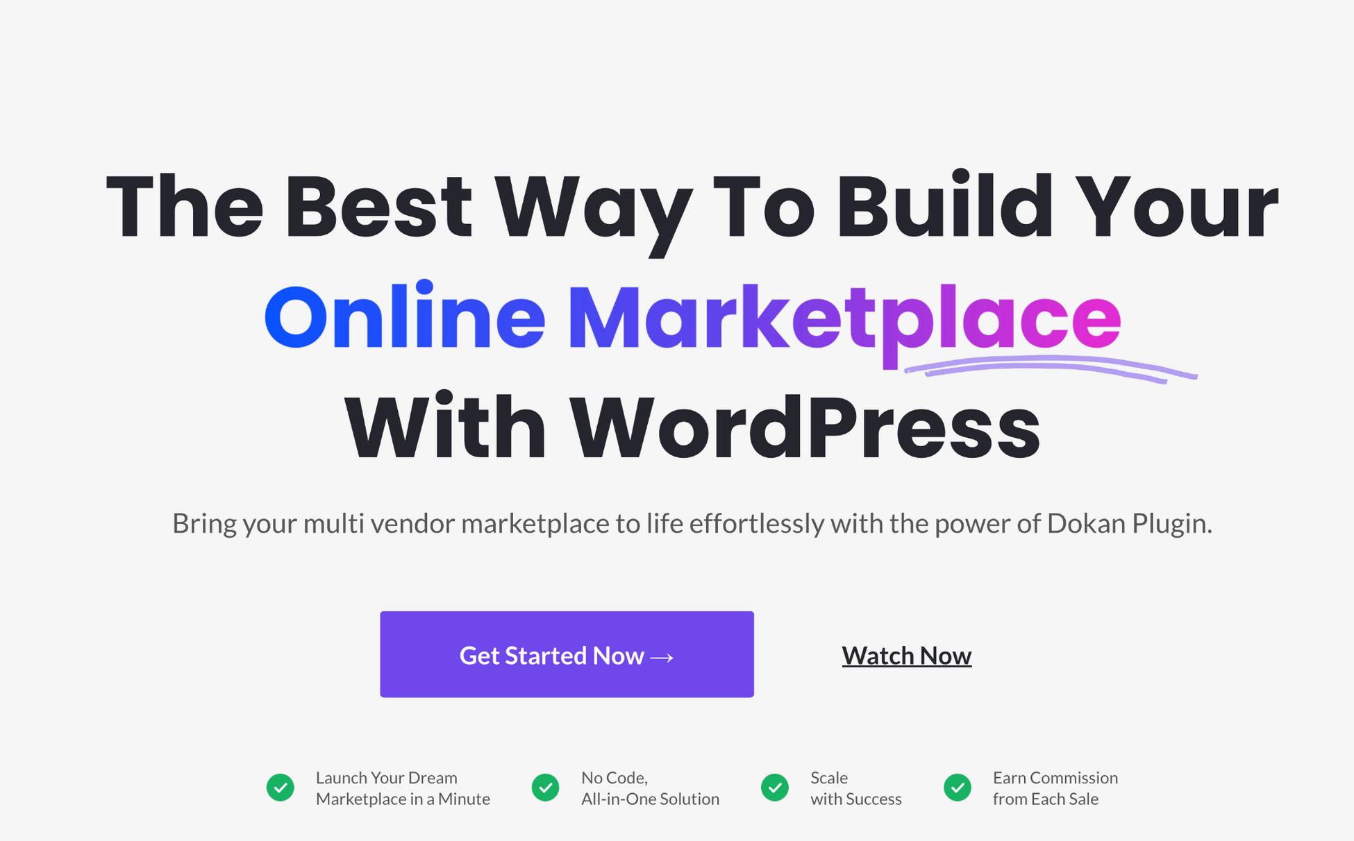 dokan wordpress ecommerce plugin