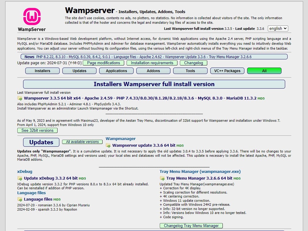 Download and Install WAMP on Your Local Computer