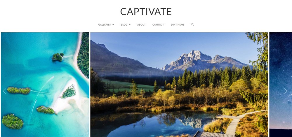 Captivate wordpress theme