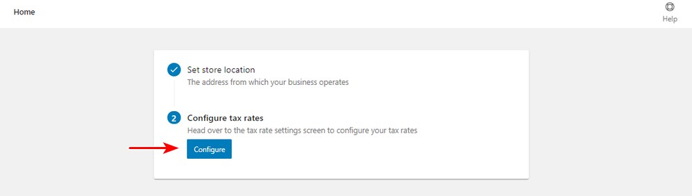 WooCommerce tax setup