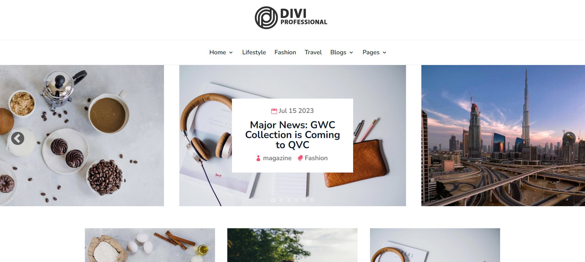 divi theme screenshot