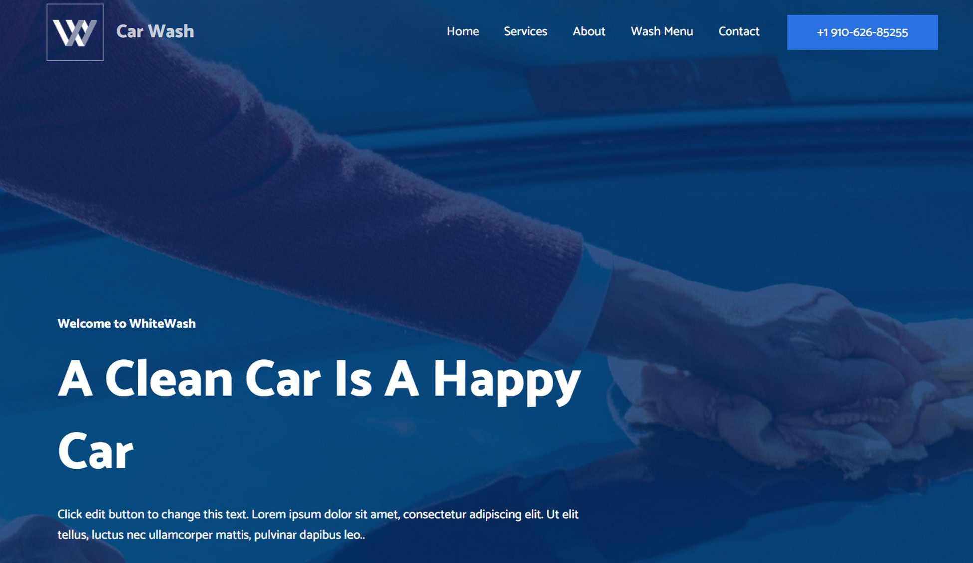 spectra one theme for versatile car websites