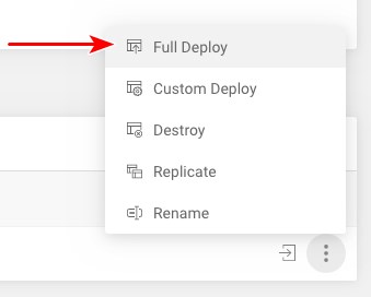 SiteGround staging site full deploy