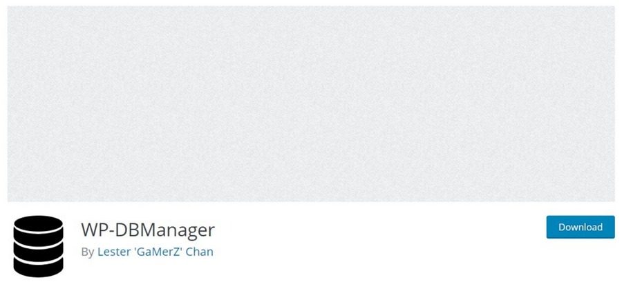 WP-DBManager WordPress plugin