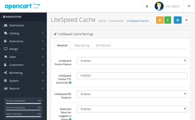 opencart performance