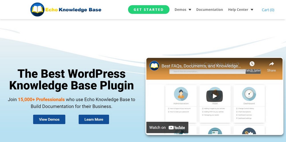 Echo Knowledge Base plugin