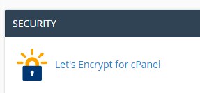 cPanel SSL