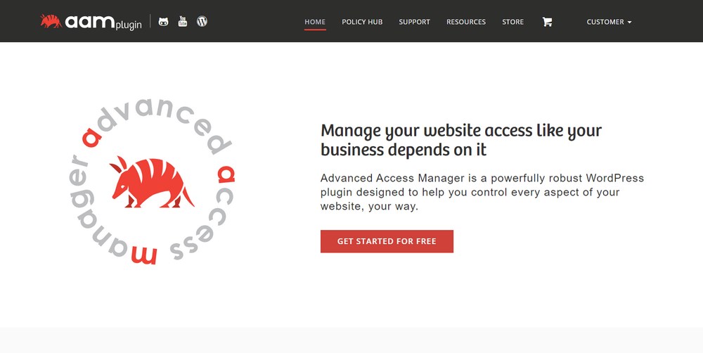 Advanced Access Manager WordPress plugin