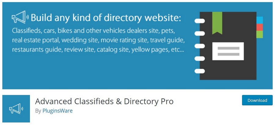 Advanced Classifieds & Directory Pro WordPress plugin