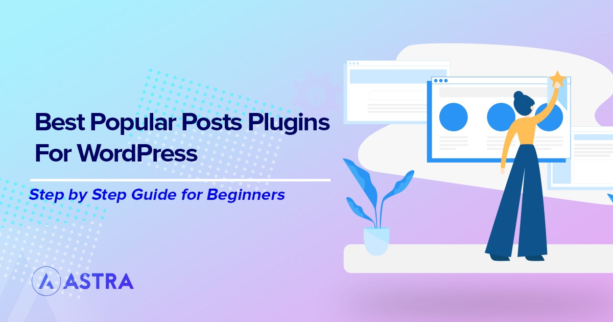 Popular posts plugin for WordPress