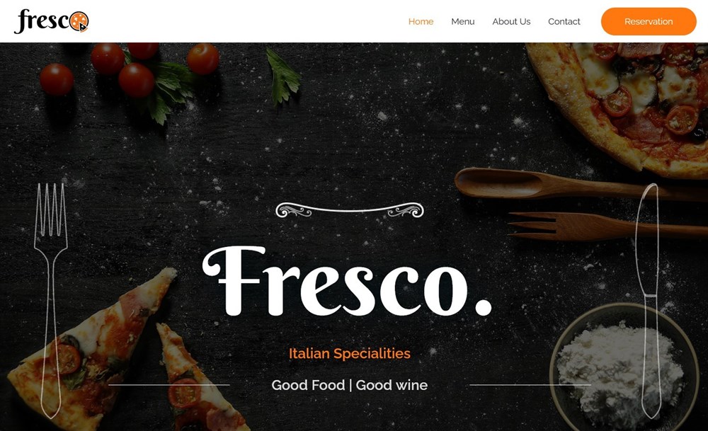 Italian Restaurant Astra Starter Site