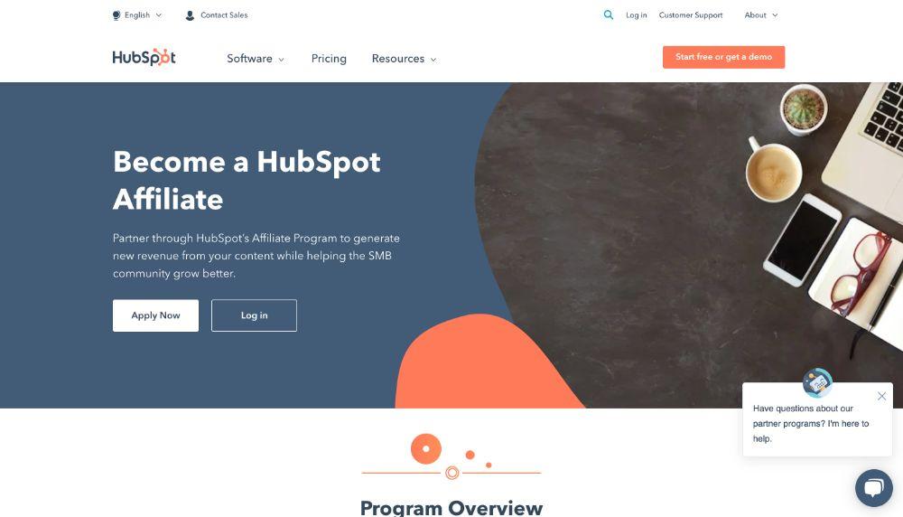 hubspot affiliate program