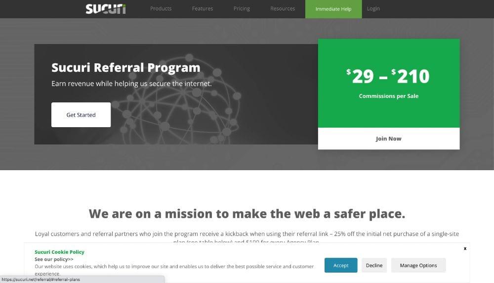 sucuri affiliate program