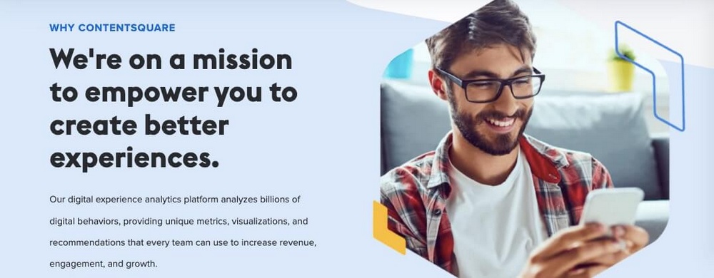 Contentsquare homepage