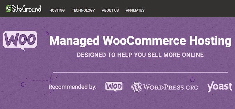 SiteGround WooCommerce Hosting