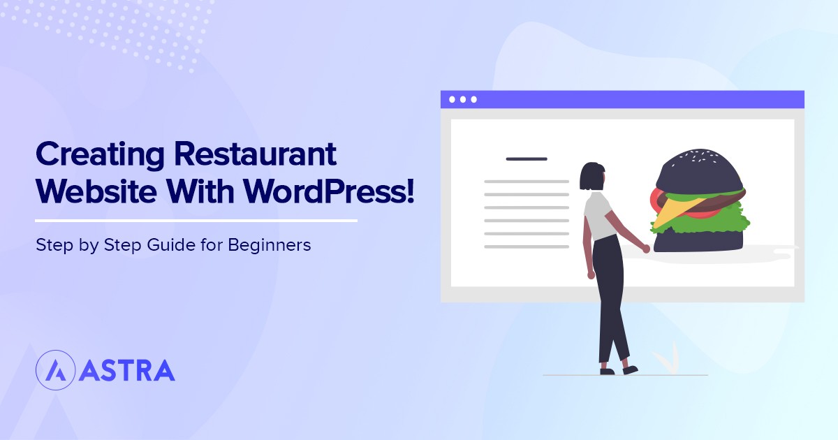 Create restaurant website with WordPress