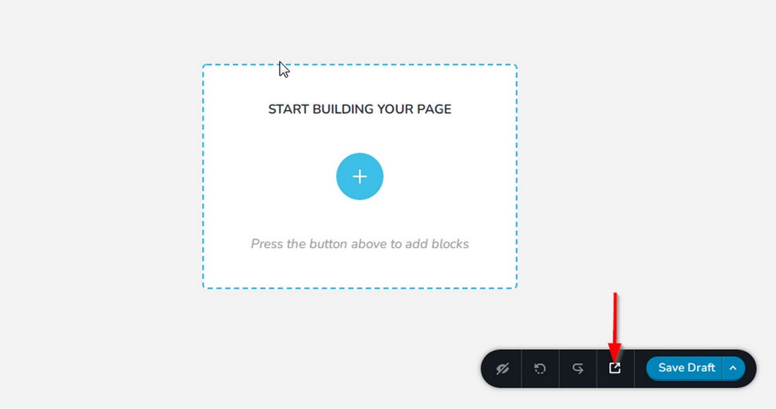 Brizy Interface in WordPress