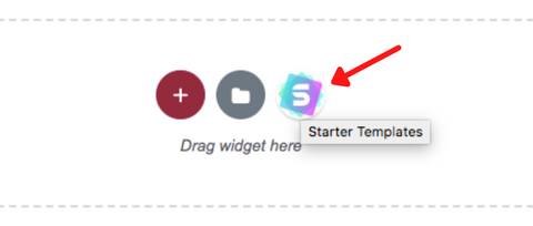 click on Starter Templates