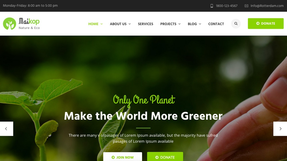 Maikop WordPress Theme