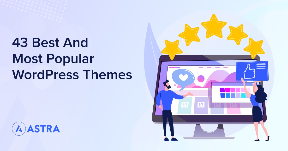 most popular WordPress themes