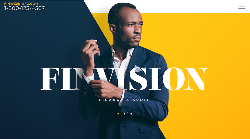 Finvision WordPress theme