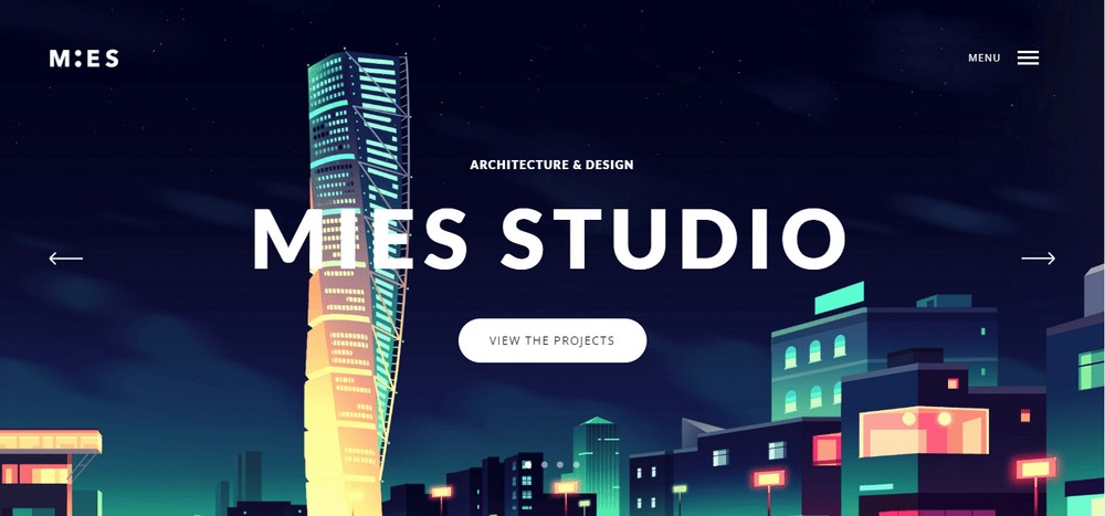 MIES WordPress theme