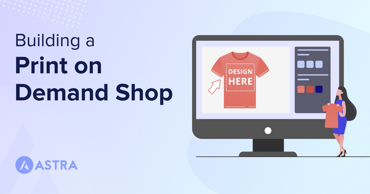 Building a print on demand shop