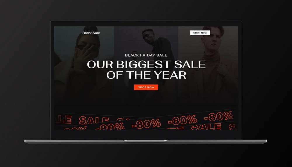 Black Friday WordPress Template