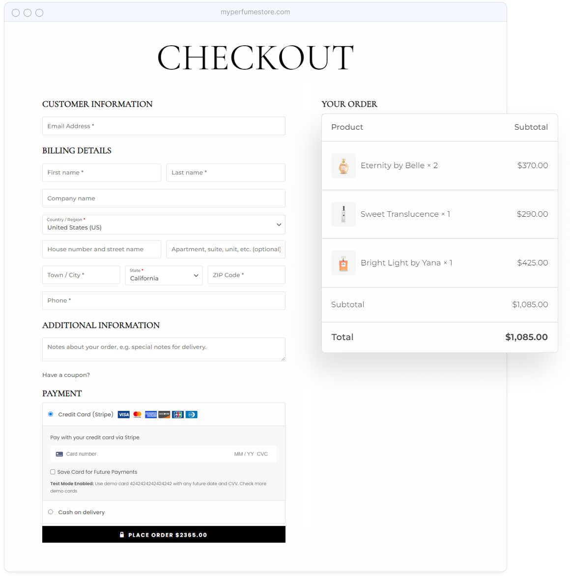 Modern Checkout