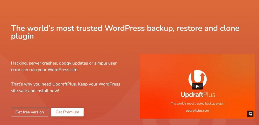 updraftplus backup plugin