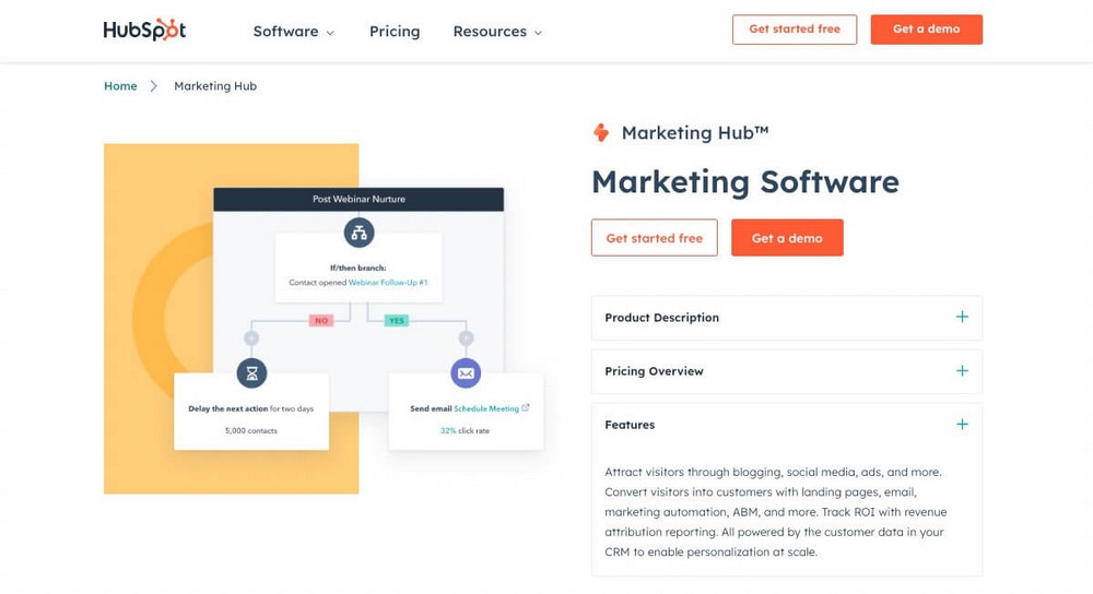 HubSpot Marketing Hub Preview