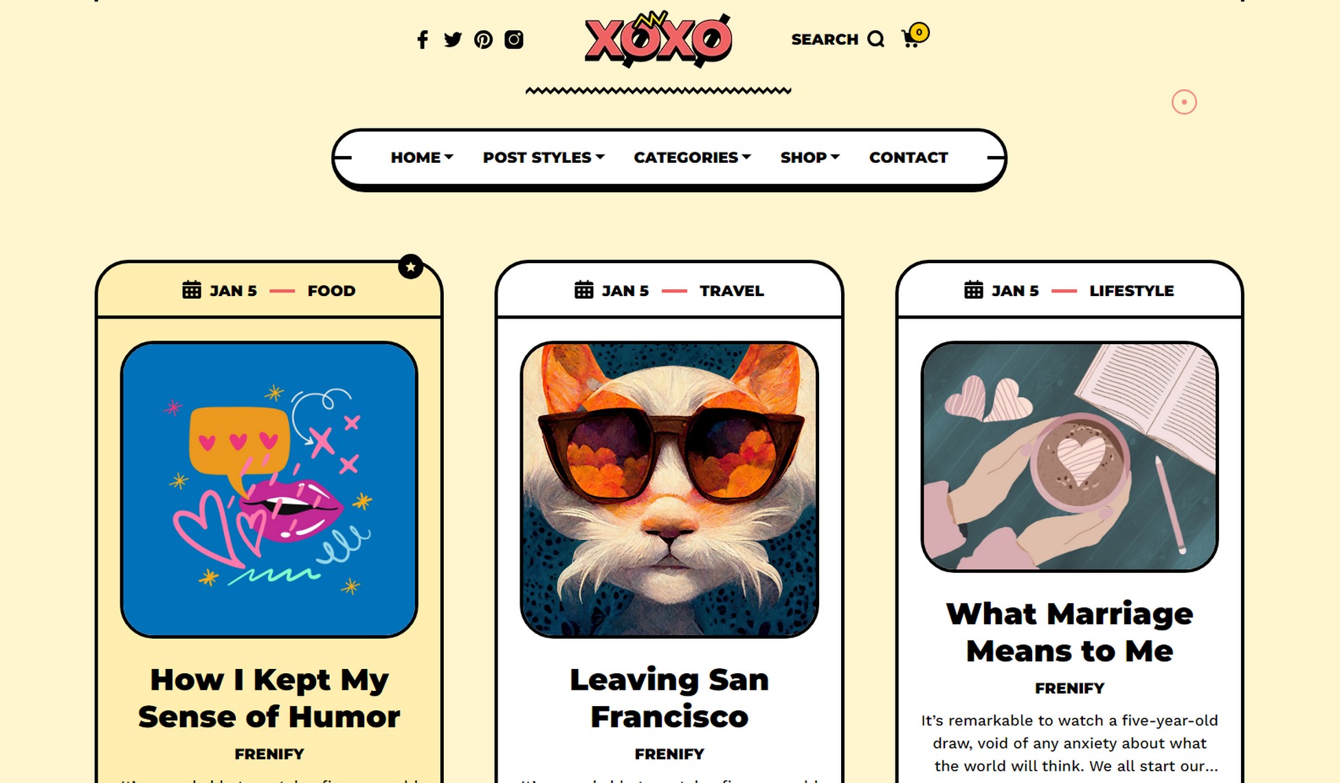 xoxo-wordpress-magazine-theme