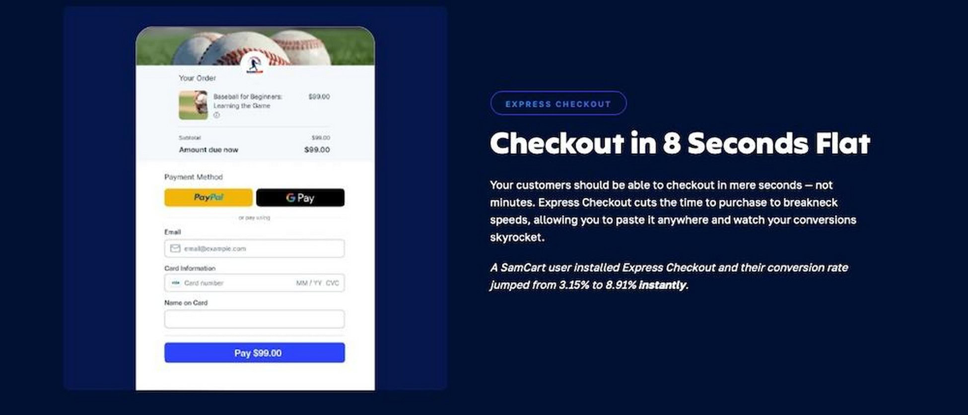 samcart checkout